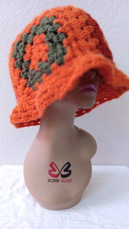 Orange Passion Bucket Hat